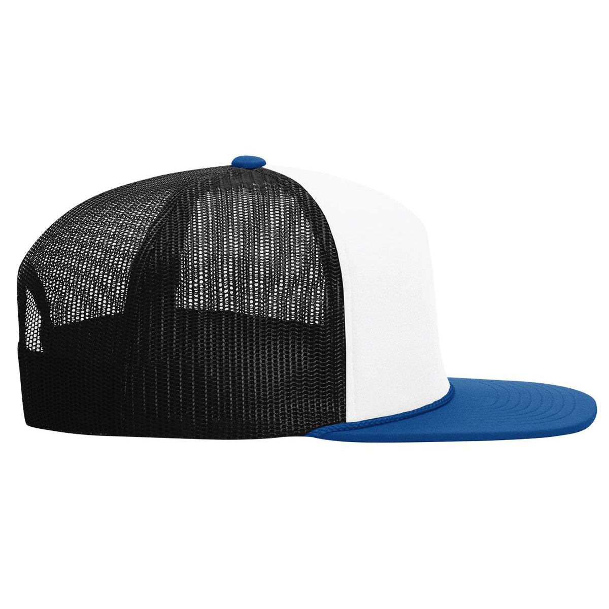 Custom Embroidered Richardson 113 Foamie Trucker Hat, Flat Bill