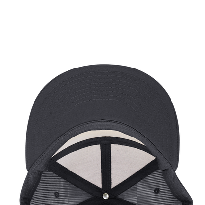 Custom Patch Decky 1133 - 7 Panel Trucker Flat Bill Snapback Hat