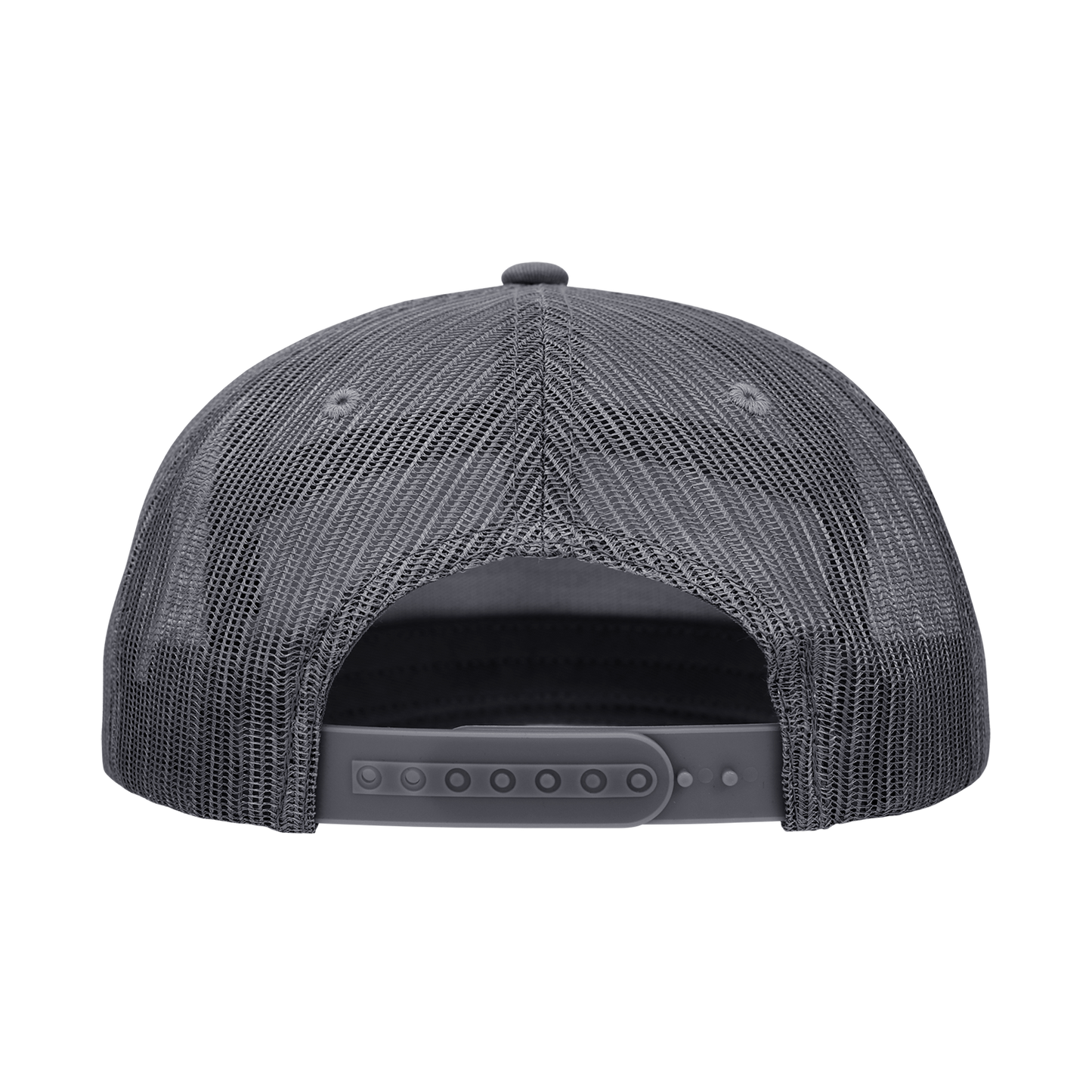 Custom Embroidered Decky 1133 - 7 Panel Trucker Flat Bill Snapback Hat