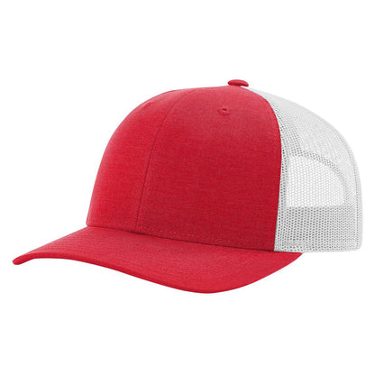 Richardson 115 Low Pro Trucker Cap, Snapback Hat - Blank