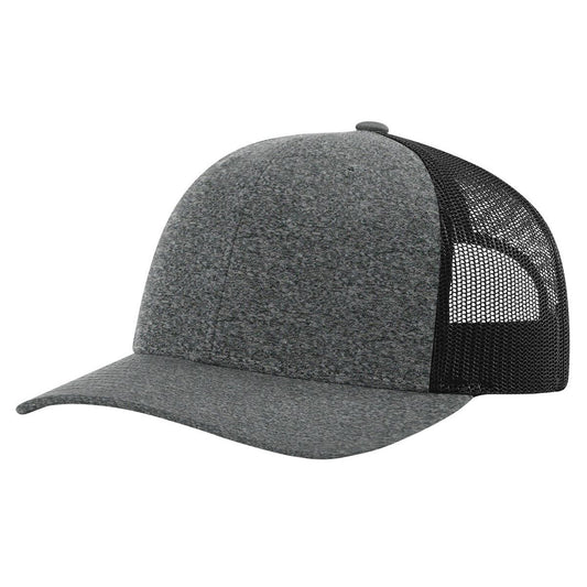 Richardson 115CH Low Pro Heather Trucker Cap - Blank