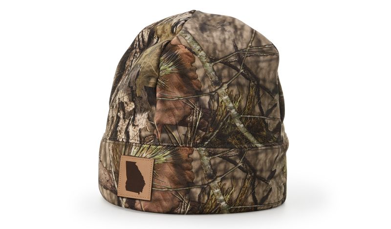 Richardson 121 Camo Microfleece Beanie - Blank