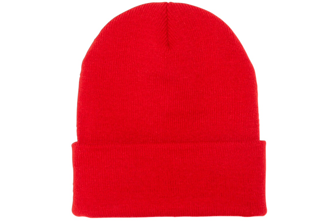 Yupoong 1501KC Long Beanie with Cuff Knit Cap, YP Classics - Blank