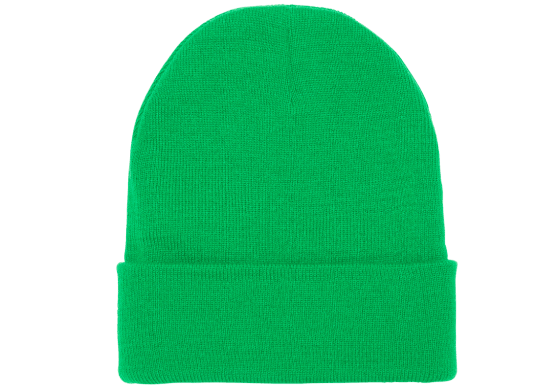 Yupoong 1501KC Long Beanie with Cuff Knit Cap, YP Classics - Blank