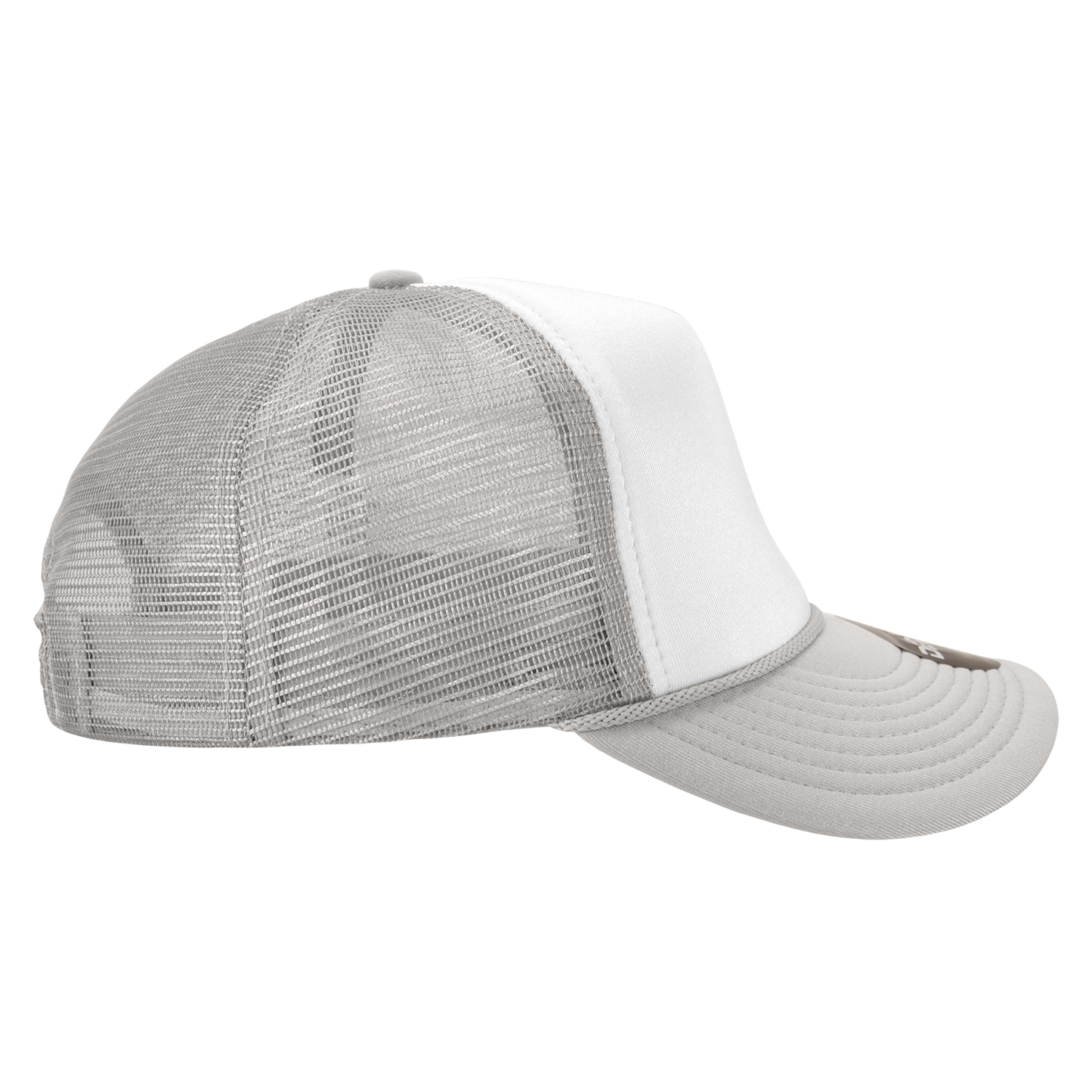 Custom Patch Decky 210 - Foam Trucker Hat, Two Tone Mesh Back Cap