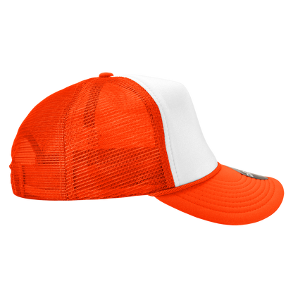 Custom Patch Decky 210 - Foam Trucker Hat, Two Tone Mesh Back Cap