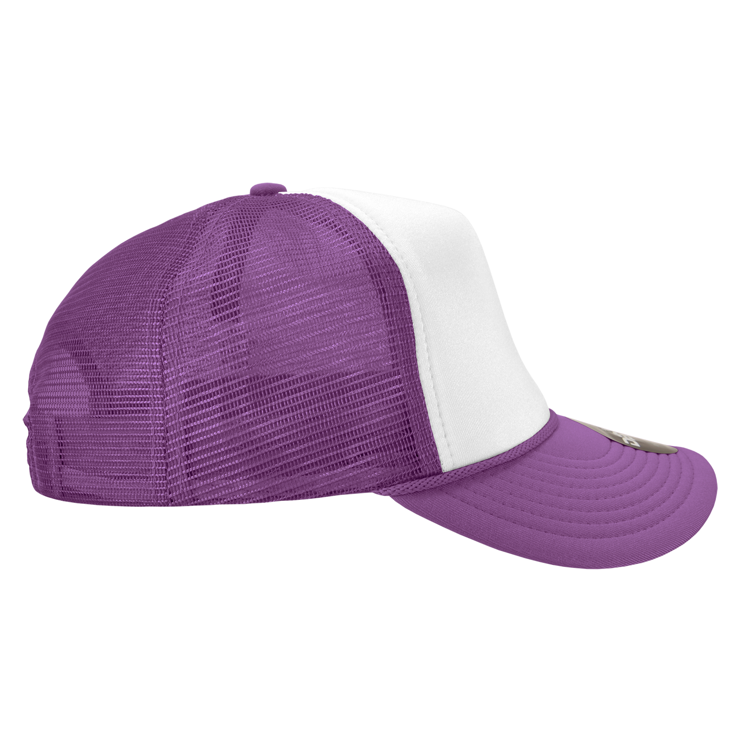 Custom Patch Decky 210 - Foam Trucker Hat, Two Tone Mesh Back Cap