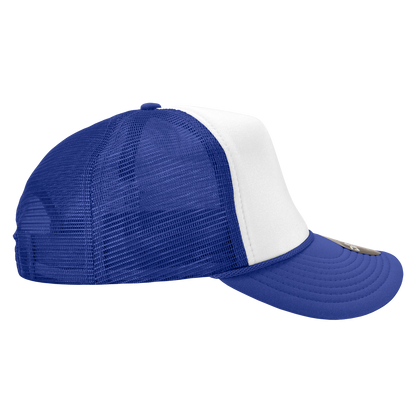 Custom Patch Decky 210 - Foam Trucker Hat, Two Tone Mesh Back Cap