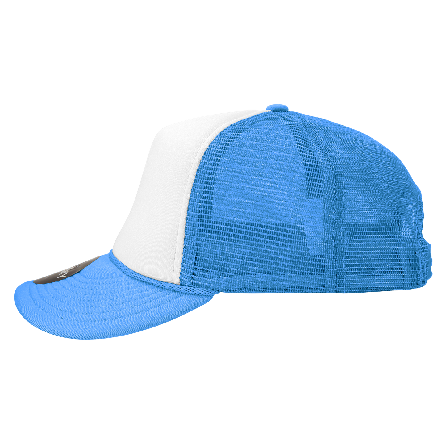 Custom Patch Decky 210 - Foam Trucker Hat, Two Tone Mesh Back Cap