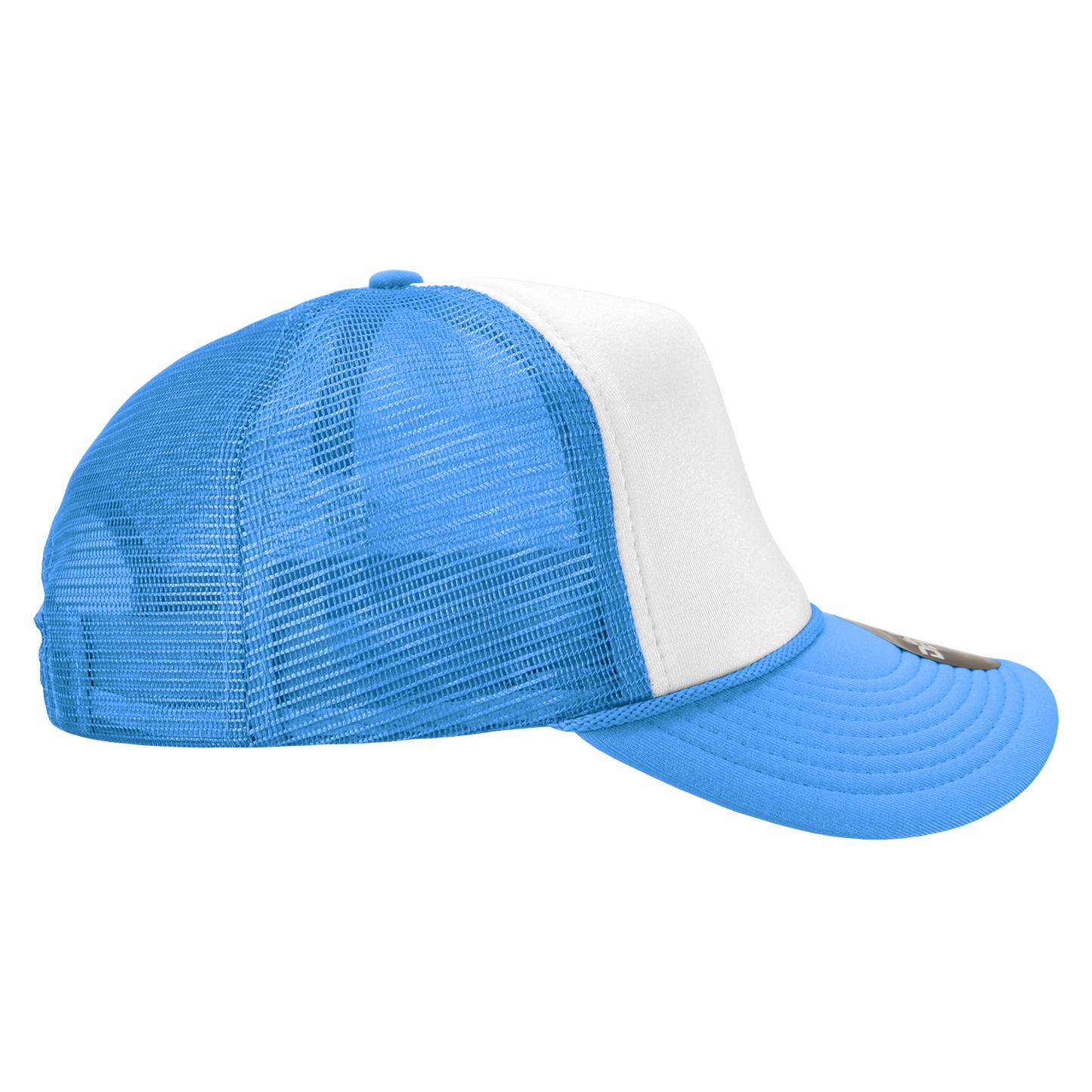 Custom Patch Decky 210 - Foam Trucker Hat, Two Tone Mesh Back Cap