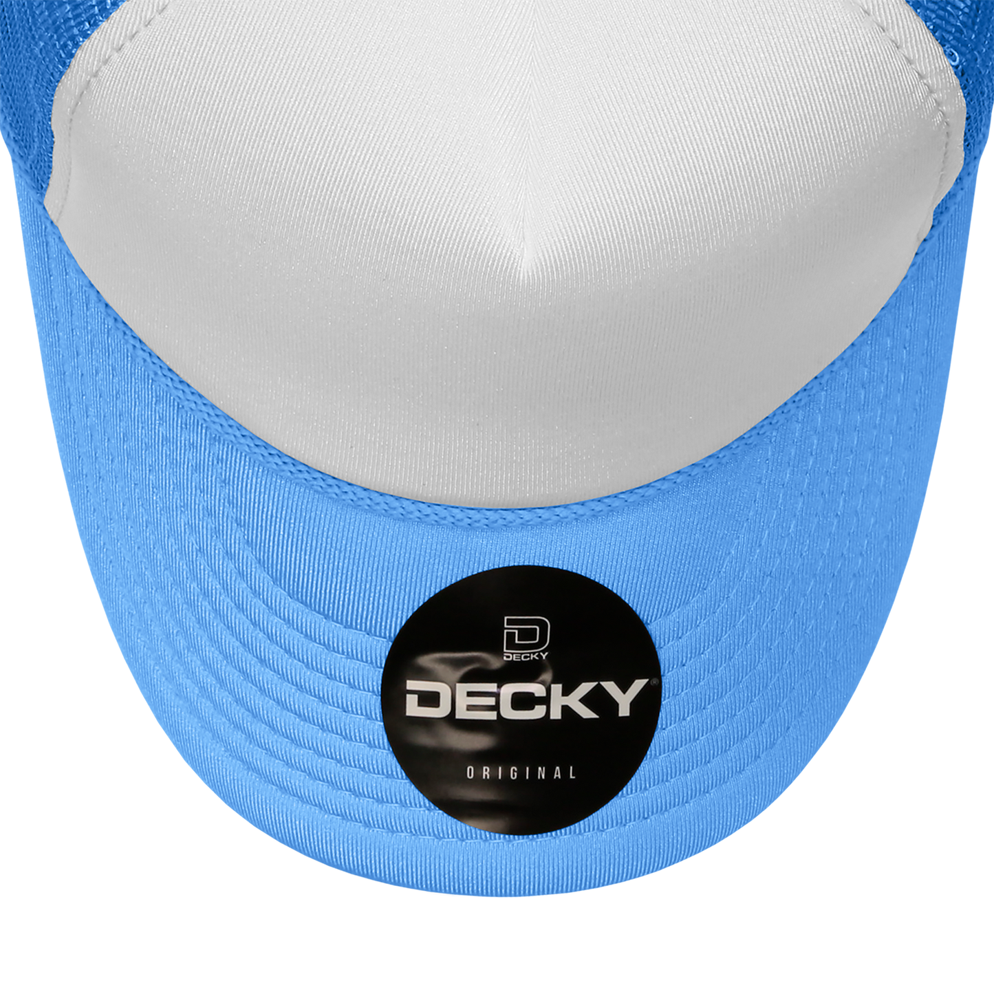 Custom Patch Decky 210 - Foam Trucker Hat, Two Tone Mesh Back Cap