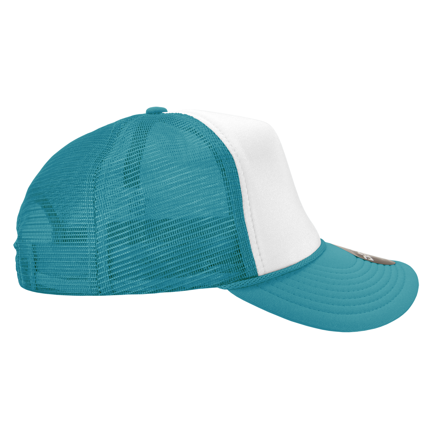 Custom Patch Decky 210 - Foam Trucker Hat, Two Tone Mesh Back Cap