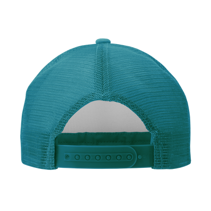 Custom Embroidered Decky 210 - Foam Trucker Hat, Two Tone Mesh Back Cap