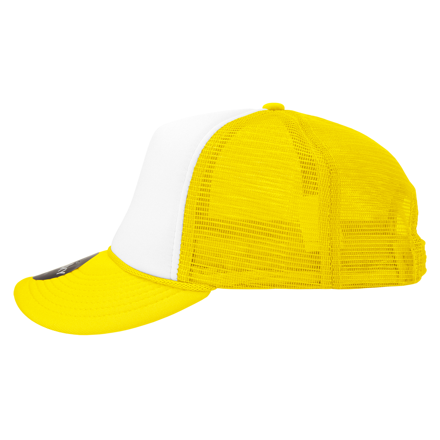 Custom Patch Decky 210 - Foam Trucker Hat, Two Tone Mesh Back Cap