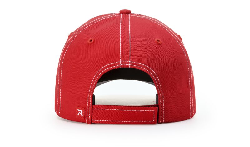Custom Embroidered Richardson 275 Charcoal Front with Contrast Stitching Cap