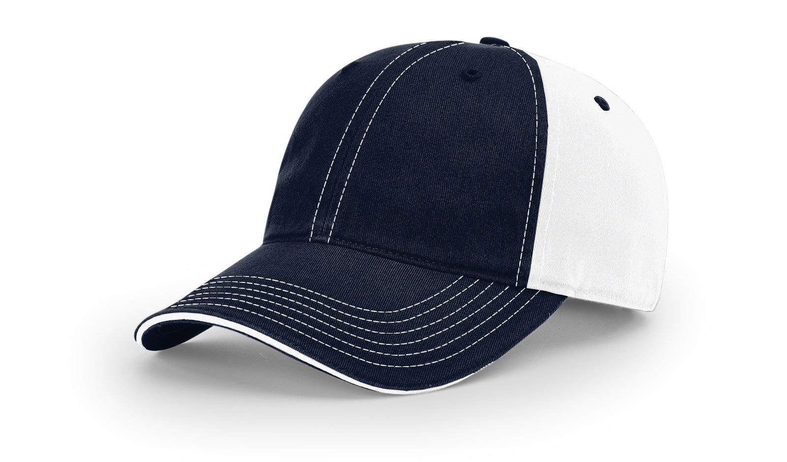 Richardson 325 Washed Chino Sandwich Visor Cap - Blank – Star Hats