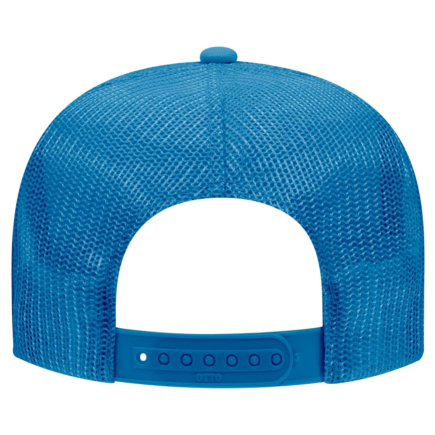 Otto 39-165 5 Panel High Crown Foam Trucker Hat Mesh Back Cap - Blank