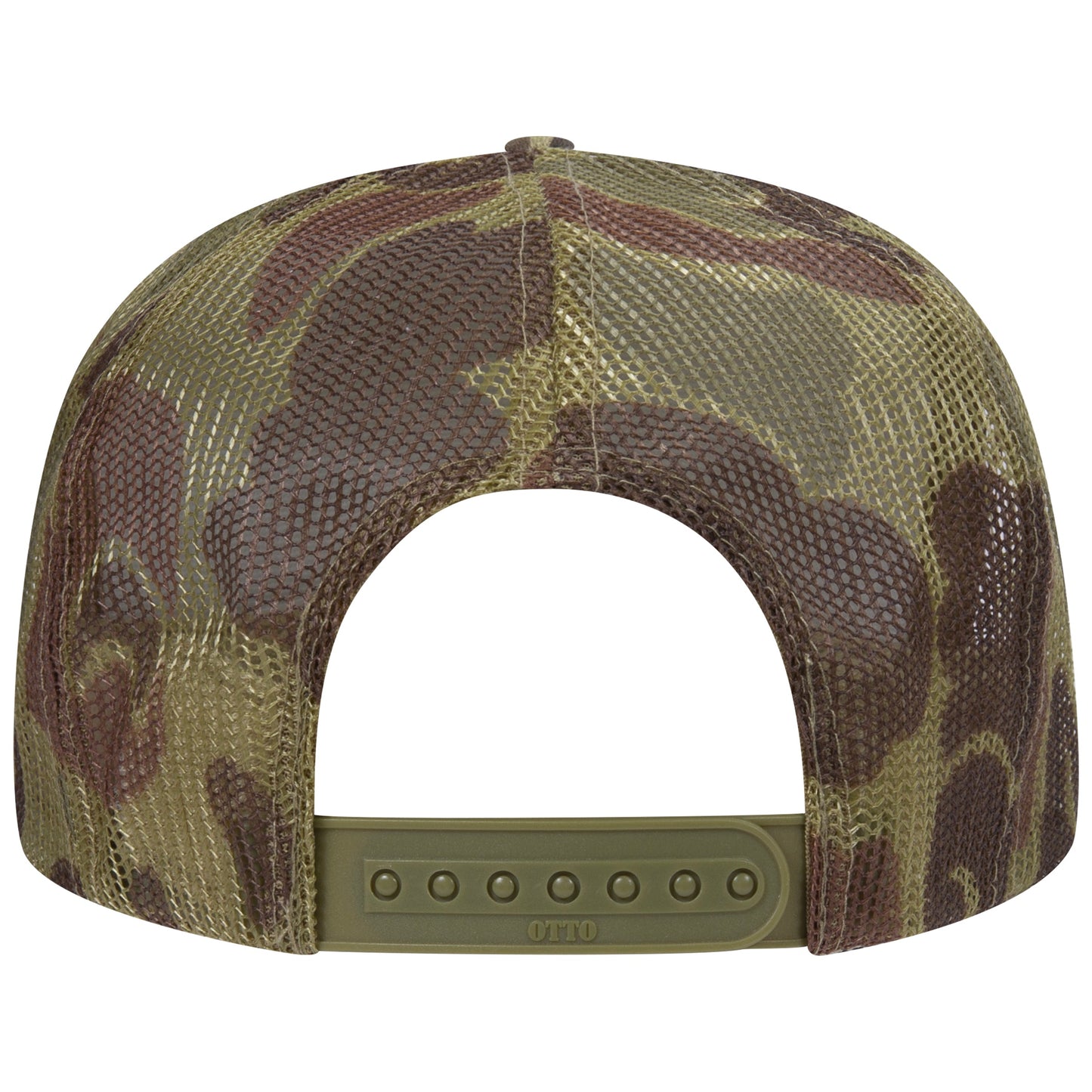 Otto 39-165 5 Panel High Crown Foam Trucker Hat Mesh Back Cap - Blank