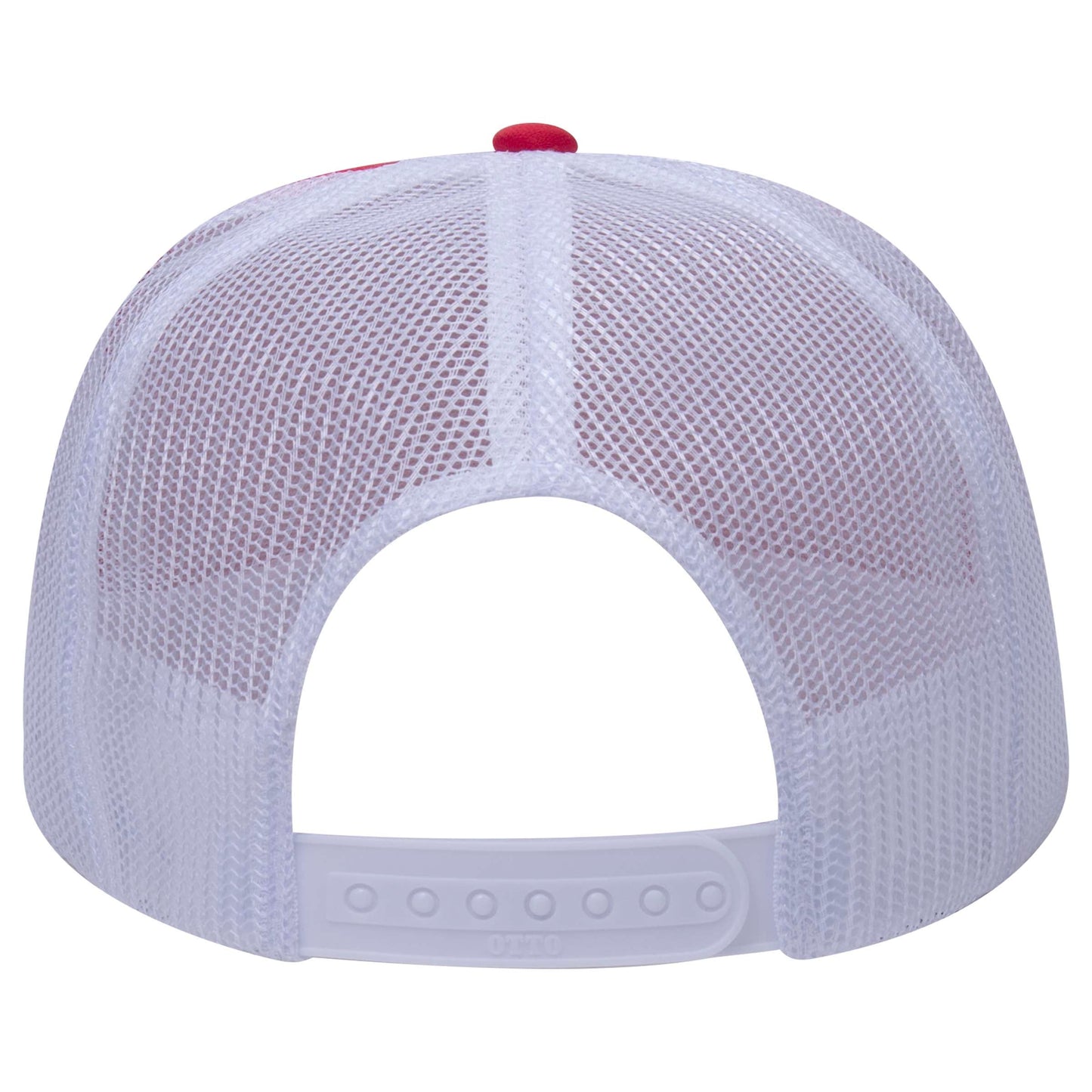 Otto 39-165 5 Panel High Crown Foam Trucker Hat Mesh Back Cap - Blank