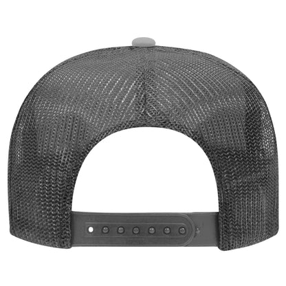 Otto 39-165 5 Panel High Crown Foam Trucker Hat Mesh Back Cap - Blank