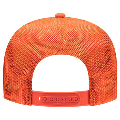 Otto 39-165 5 Panel High Crown Foam Trucker Hat Mesh Back Cap - Blank