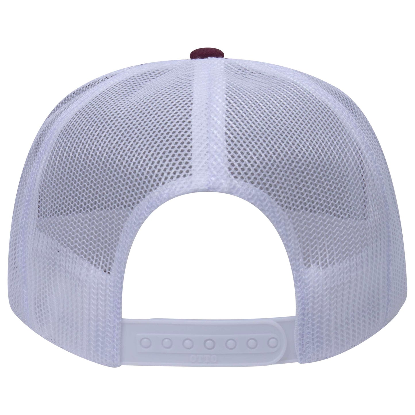 Otto 39-165 5 Panel High Crown Foam Trucker Hat Mesh Back Cap - Blank