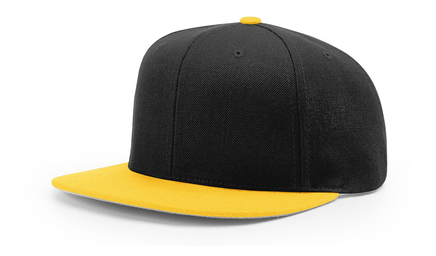 Richardson 510 Wool Flatbill Snapback Cap - Blank