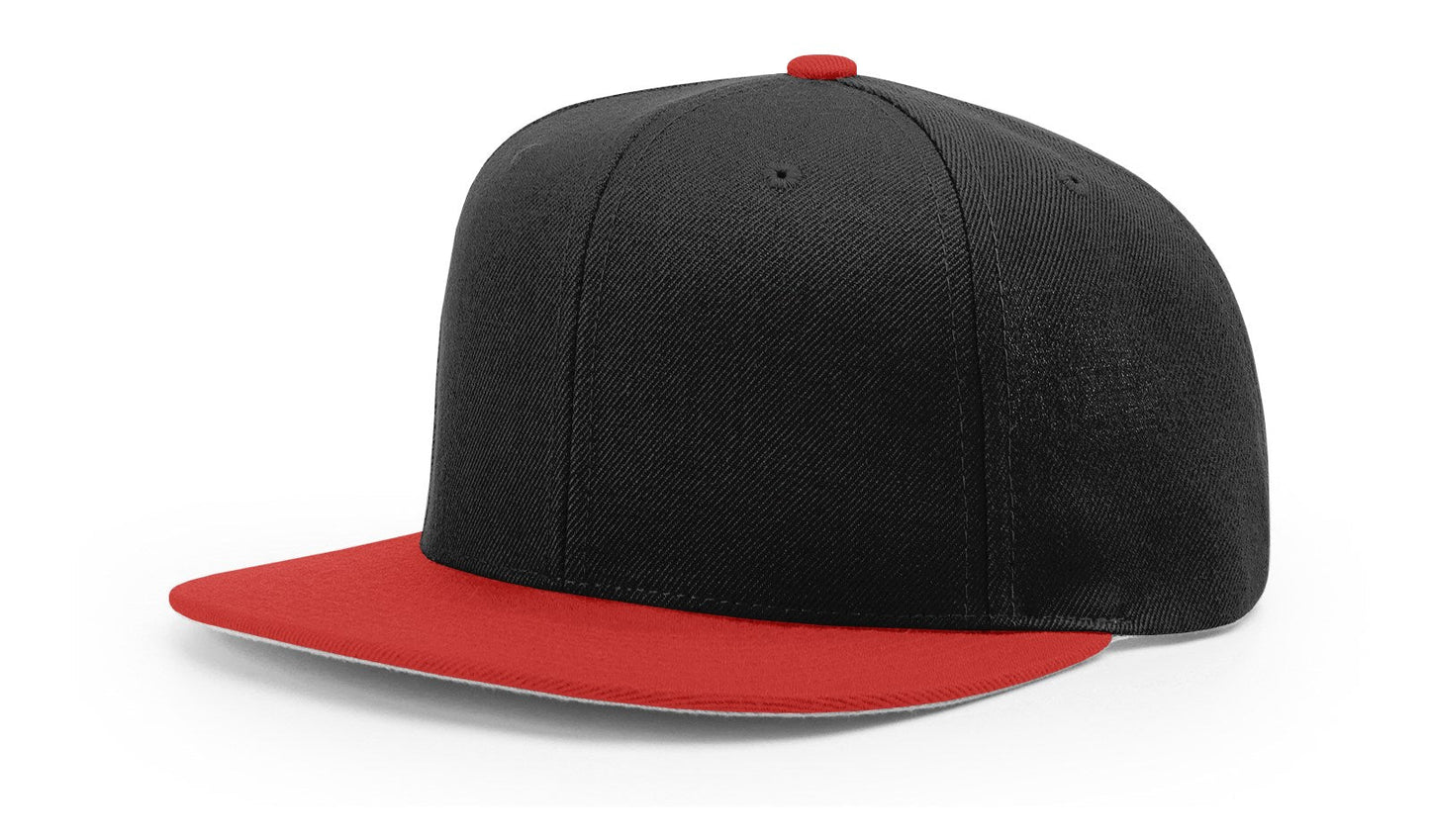 Richardson 510 Wool Flatbill Snapback Cap - Blank