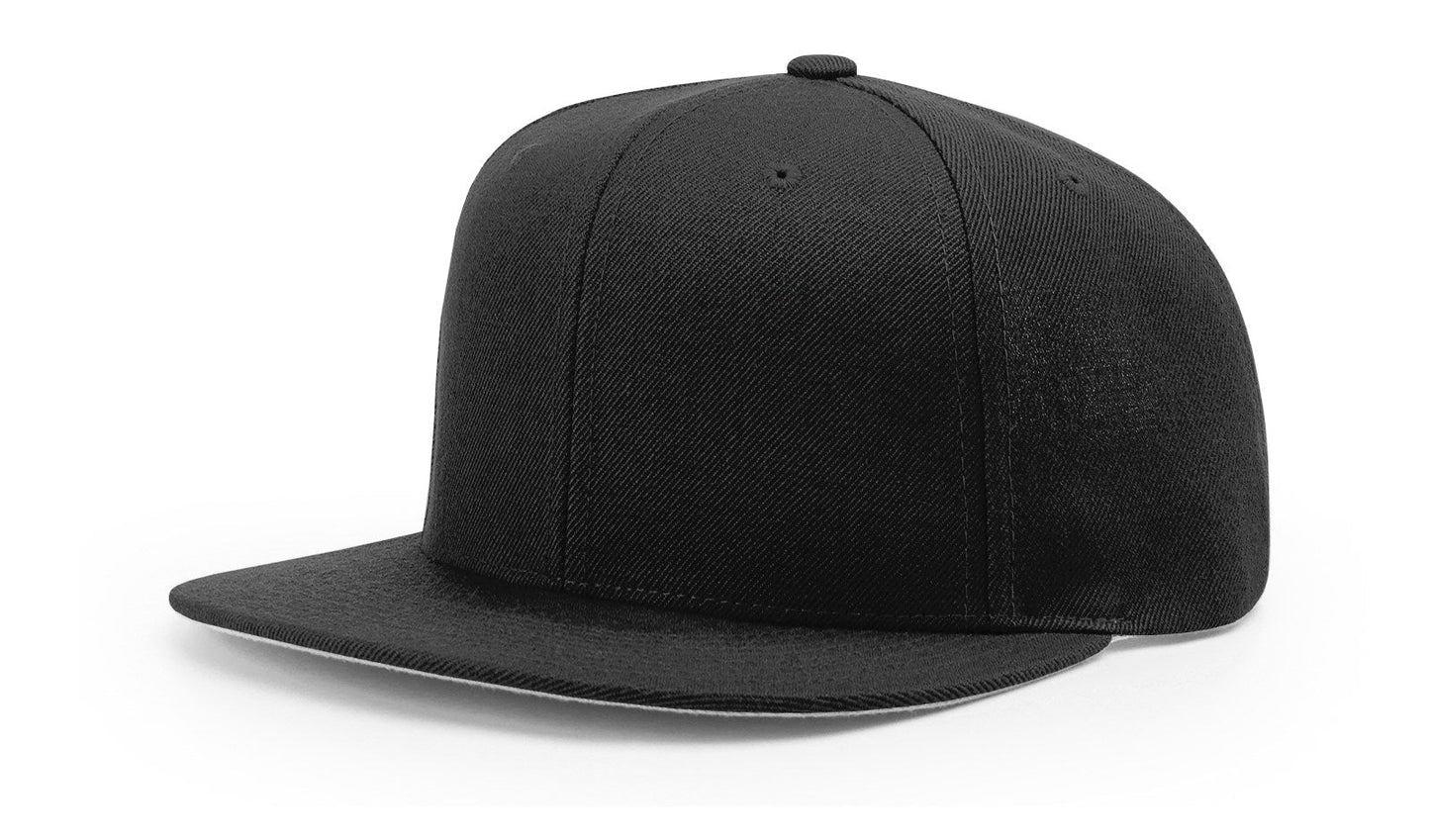 Richardson 510 Wool Flatbill Snapback Cap - Blank