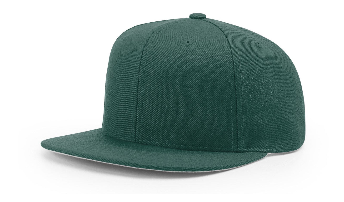 Richardson 510 Wool Flatbill Snapback Cap - Blank