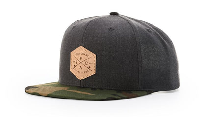 Richardson 510 Wool Flatbill Snapback Cap - Blank