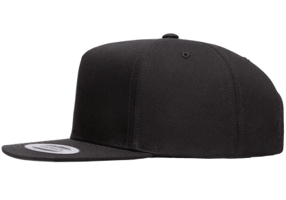 Custom Embroidered Yupoong 6007 - 5-Panel Cotton Twill Snaback Cap, YP Classics