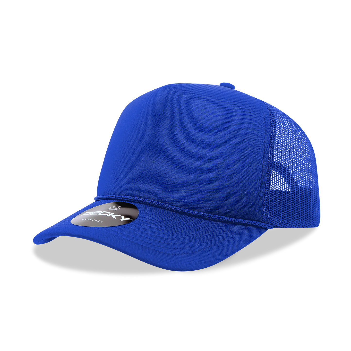 Custom Printed Decky 6025 Mid Profile, 5 Panel Foam Trucker Hat