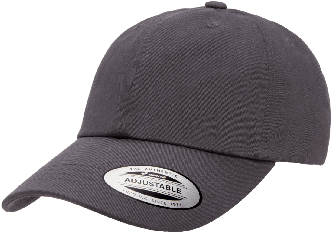 Yupoong 6245CM Dad Hat Low Profile Cotton Twill Cap, YP Classics 6245 - Blank