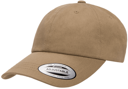 Yupoong 6245CM Dad Hat Low Profile Cotton Twill Cap, YP Classics 6245 - Blank