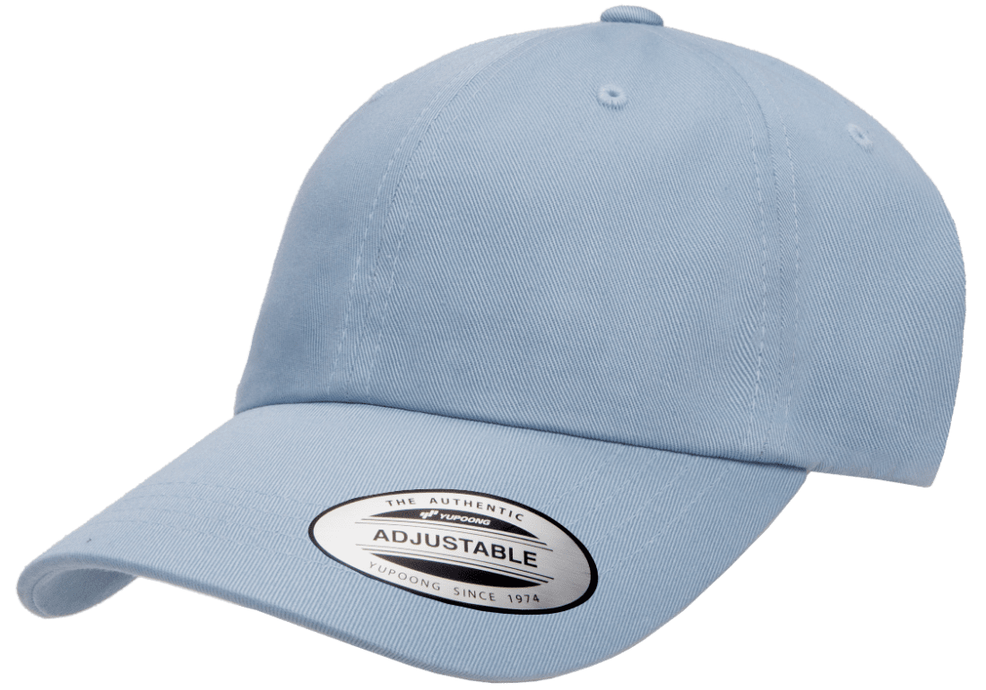 Yupoong 6245CM Dad Hat Low Profile Cotton Twill Cap, YP Classics 6245 - Blank