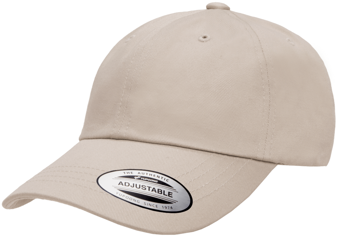 Yupoong 6245CM Dad Hat Low Profile Cotton Twill Cap, YP Classics 6245 - Blank