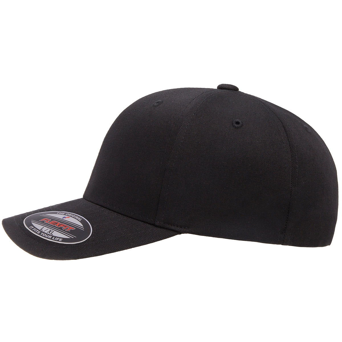 Custom Embroidered Flexfit 6277 Wooly Combed Cotton Blend Cap