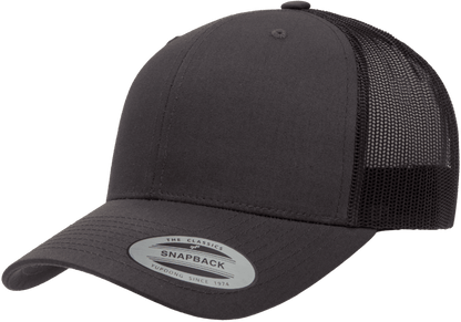 Yupoong 6606 Retro Trucker Hat Mesh Back, YP Classics - Blank