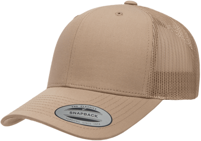 Yupoong 6606 Retro Trucker Hat Mesh Back, YP Classics - Blank