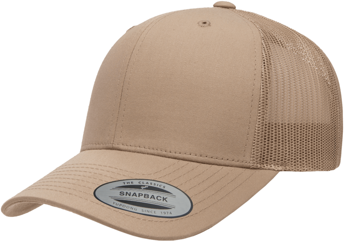 Custom Patch Yupoong 6606 Retro Trucker Hat, Mesh Back, YP Classics