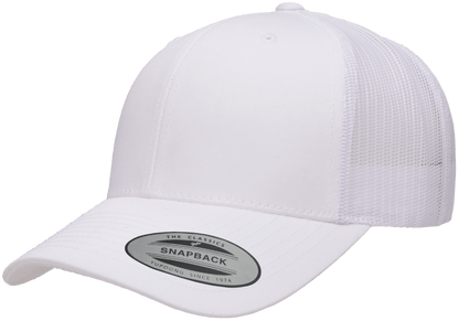 Yupoong 6606 Retro Trucker Hat Mesh Back, YP Classics - Blank