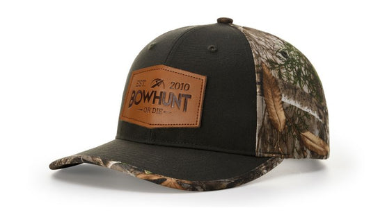 Richardson 844 Duck Cloth Front Hat with Camo Back - Blank - Star Hats & Embroidery