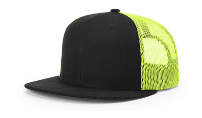 Richardson 511 Wool Blend Flat Bill Trucker Hat, Snapback - Blank