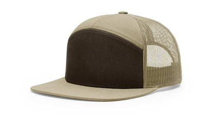 Richardson 168 7 Panel Trucker Hat - Blank