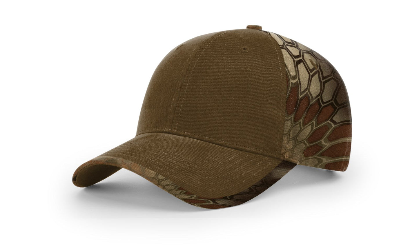 Richardson 844 Duck Cloth Front Hat with Camo Back - Blank