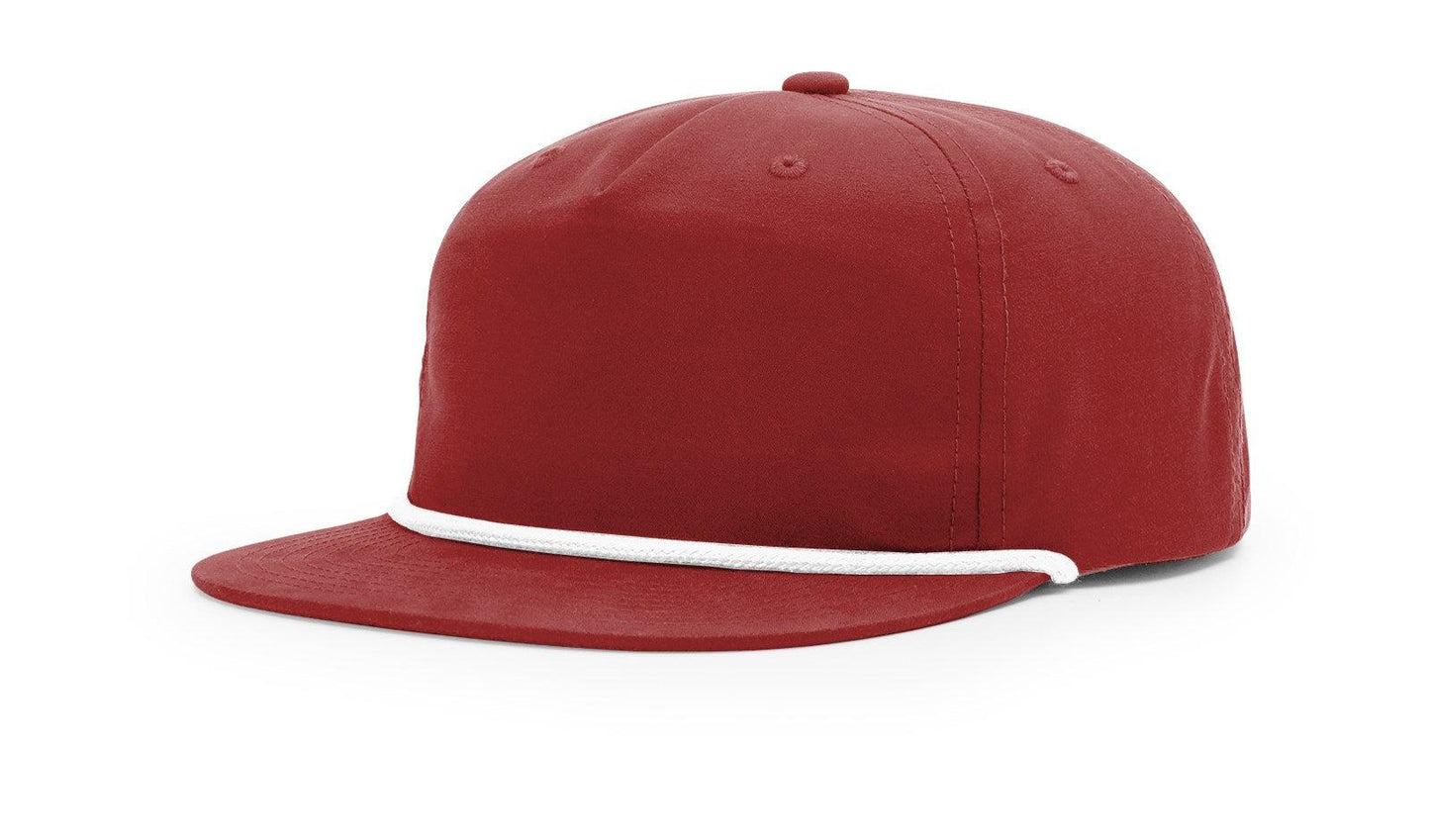 Richardson 256 Umpqua Hat, Grandpa Pinch 5 Panel Rope Cap - Blank