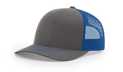 Richardson 112 Trucker Cap Split Hats Split Colors Two Colors - Blank