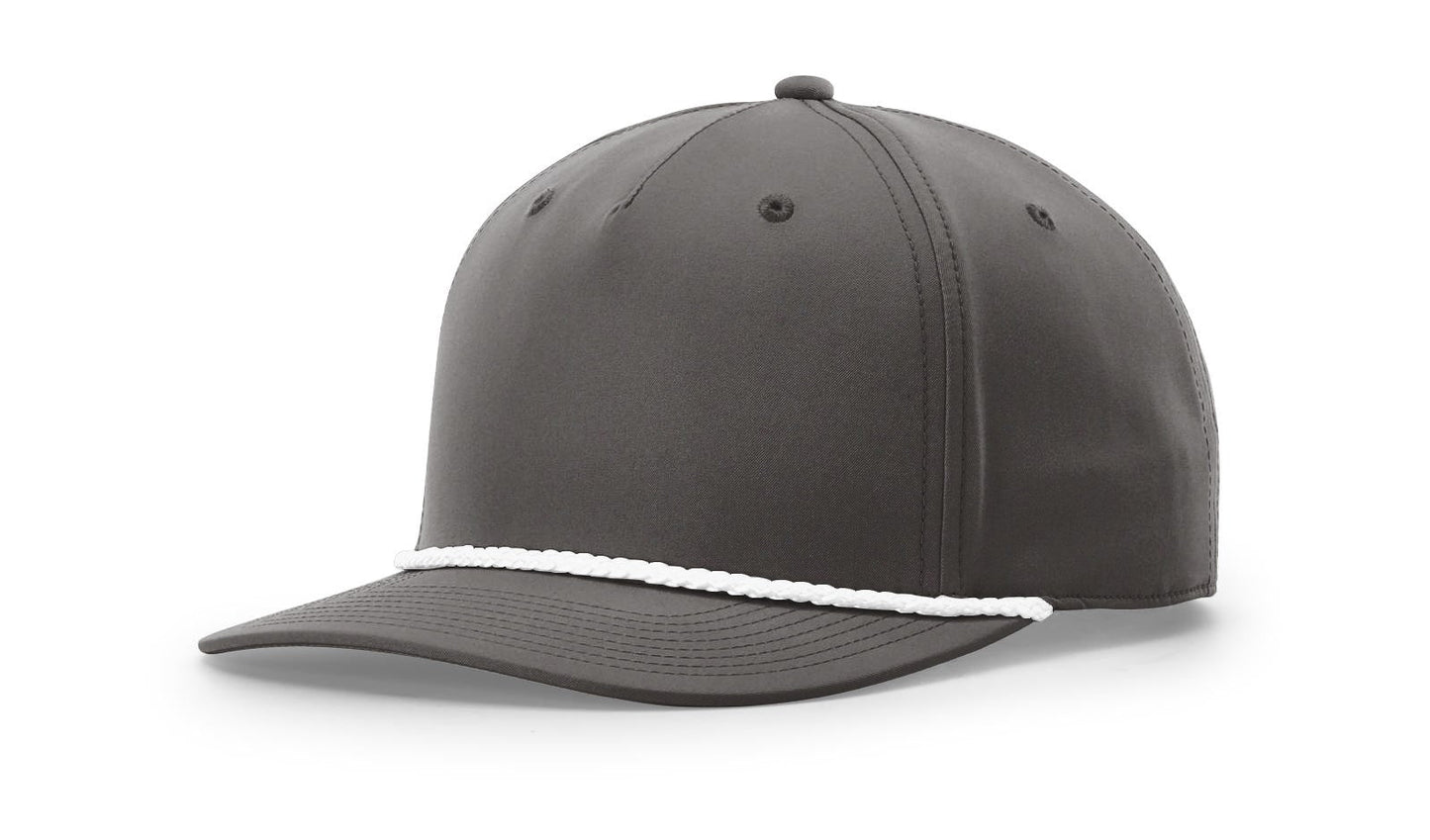 Richardson 258 Five Panel Classic Rope Cap - Blank