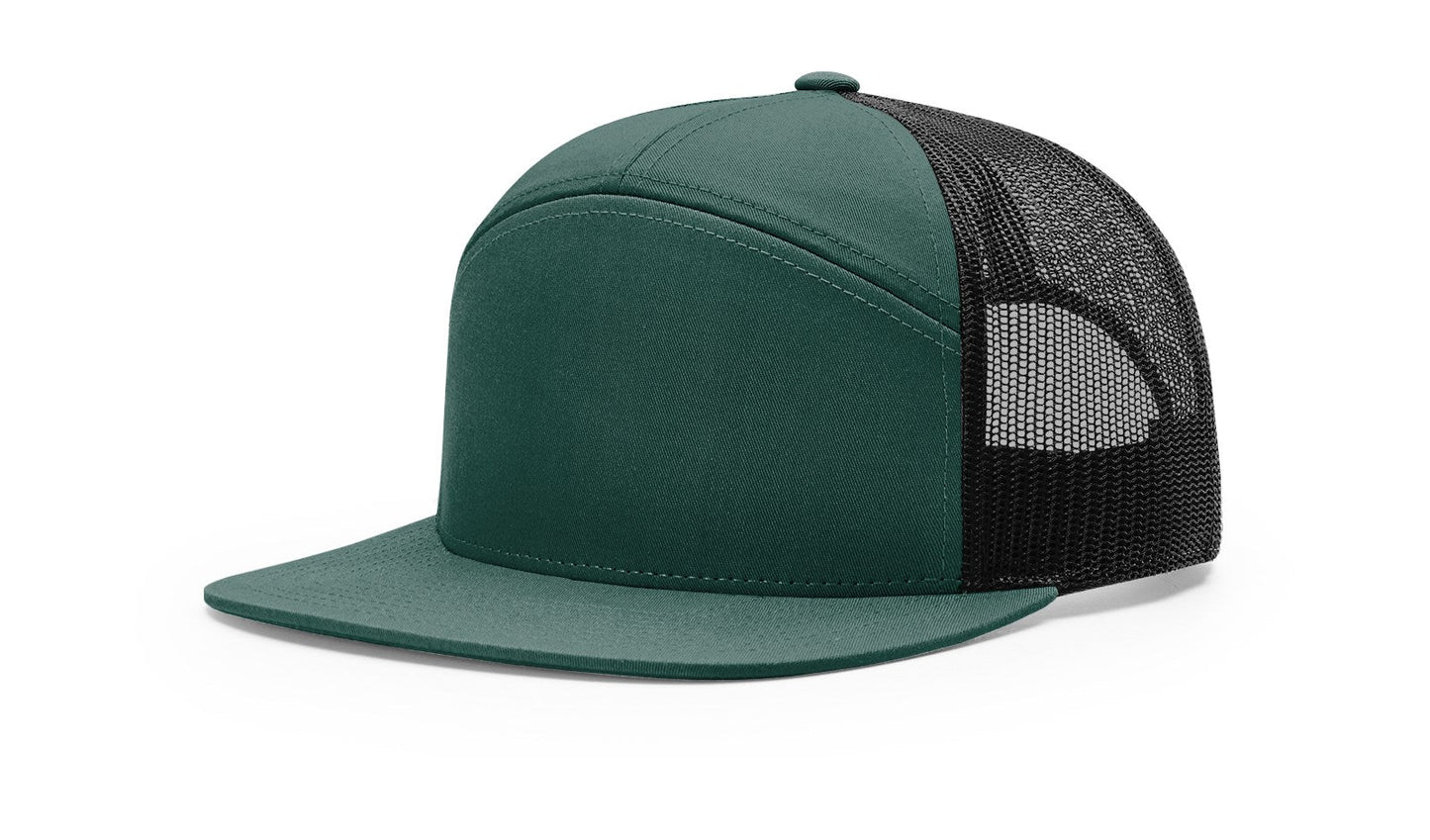 Richardson 168 7 Panel Trucker Hat - Blank